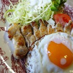 モンブラン喫茶店 - ポークステーキ