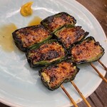 三政 - ピーマン肉詰め