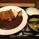 松屋 瀬谷店 - カツカレー大盛り＋半熟たまご(無料サービス券)