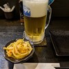 居酒屋 郷土料理 草 - 料理写真:生ビール(550円)とお通し