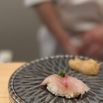 立ち食い鮨極 - 鯵