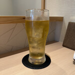 立ち食い鮨極 - 緑茶