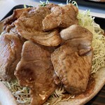 とんかつよしえ - しょうが焼きアップ