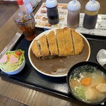 わ楽 - カツカレー　R7.2.14  11:15