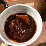 炭焼きステーキHIUCHI - 牛タンシチューでーす。