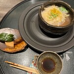 菅井 - 9番目の料理、フグ雑炊