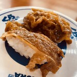 無添くら寿司 - あぶりチーズ豚カルビ