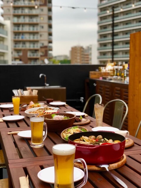 座席 : 484cafe （ヨンハチヨンカフェ） - 藤沢/ビアホール | 食べログ