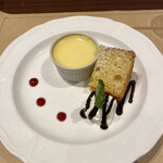 ブリアン - デザート　シフォンケーキ・プディング