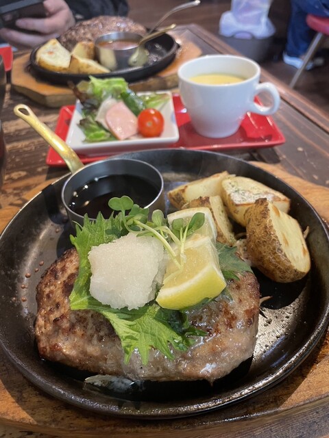 Hamburger steak Senmonten Boston Nagai Ten photo 2