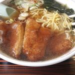 いこい食堂 - カツラーメン醤油