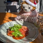 ベジバル チバットリア - 今日のメインのお肉料理だね♪(⁠´⁠(⁠ｪ⁠)⁠｀⁠）ｵﾆｸ♡