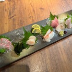 すしの藤つぼ - お刺身6種
