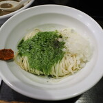 丿貫 - ニラと生七味の和え玉400円