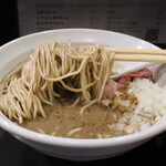 丿貫 - 平子煮干蕎麦Richの麺