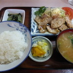 辰の子食堂 - <'14/06/26>豚ロース生姜焼き定食