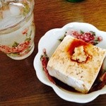 土門豆腐店 - 生姜醤油でワインにぴったり！