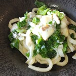 ラ カーサ ヴェッキア - タチウオと菜の葉のパスタ