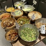 もうやんカレー 大忍具 - 前菜いろいろ