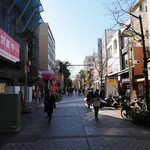 丿貫 - イセザキモール。丿貫へはつけ麺大王のところを曲がる