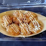 たこの駅 - 塩マヨたこ焼き(マヨ少なめ)