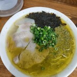 無冠  阿佐ヶ谷 - 牡蠣塩ラーメン¥800 サテライトアングル