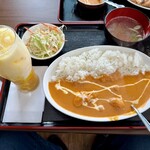 インド・ネパールレストラン＆バー ミンジュ - エビバターマサラカレーセット¥950
