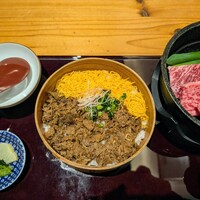 すき焼きと牛まぶし ももしき - 