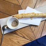 CIRCULO - ③フランス産ホワイトアスパラガスのフリット