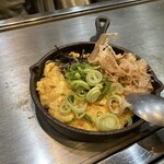 本格広島お好み焼き たにもと - 山芋鉄板焼き