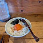 Ramen FeeL - 名古屋コーチンの卵かけご飯。