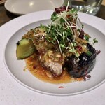 aoi - 鮪大トロの唐揚げ　ハーブ油淋ソース