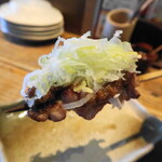 炭火焼鳥 ちょっくら - せせりネギ