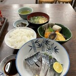 金時食堂 - きずしと煮物の盛り合わせ