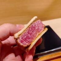 奥 - まぐろのカツサンド