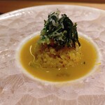 銀座 大石 - ムール貝のご飯