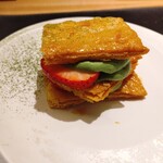 銀座 大石 - ミルフィーユ（あまりん&八女茶）