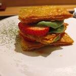 銀座 大石 - ミルフィーユ（あまりん&八女茶）