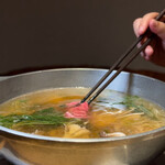 神戸牛 しゃぶしゃぶ おもき 離れ - 