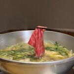 神戸牛 しゃぶしゃぶ おもき 離れ - 