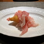 フィオッキ - 0. 切り立て生ハム、ニョッコ・フリット