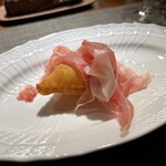 フィオッキ - 0. 切り立て生ハム、ニョッコ・フリット