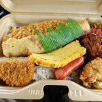 むすんでひらいて - 料理写真:どでかのり弁です。