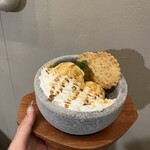 徳島焼肉 京ちゃん - 石焼きパフェ