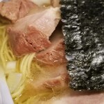 塩そば専門店 桑ばら - 最近流行りの今風 特製塩ラーメン