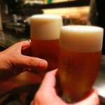 Vin樹亭 - ★まずはビールでのどを潤そう～