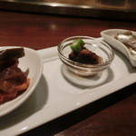 Vin樹亭 - ★オードブルはチキンのトマト煮、ミートボール、オイルサーディン。