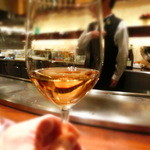 Vin樹亭 - ★デザートワインのプレゼント～！黄金色に輝く液体は甘くて染み入るようだ。。