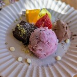 ベジバル チバットリア - デザートもバレンタイン仕様✨