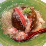 居酒屋 丸奄 - れんこんまんじゅう蟹あんかけ